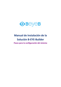 Manual de Instalación de la Solución B-EYE