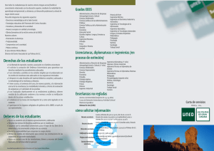 Carta de servicios - UNED Las Palmas de Gran Canaria