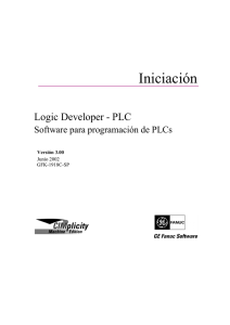 (Spanish) Logic Developer - PLC Software Iniciación