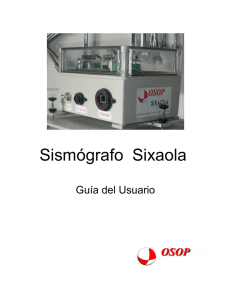 Sismógrafo Sixaola