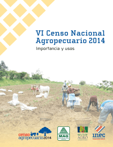 VI Censo Nacional Agropecuario 2014