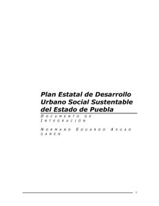 programa estatal de desarrollo urbano social sustentable
