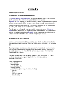 Unidad V