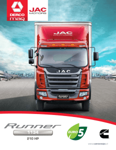 210 HP - Camiones Jac