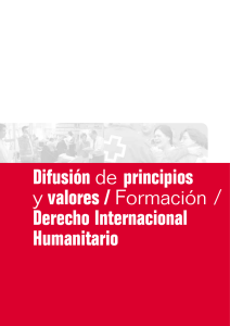 Difusión de principios y valores / Formación / Derecho