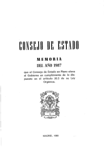 MEMORIA 1987_4 - Consejo de Estado