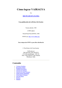Descargar en PDF - Sivananda Mandir