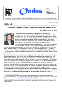 Editorial - Escuela para Graduados Ing. Agr. Alberto Soriano
