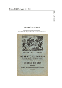 Roberto el Diablo, ed. Andrea Sancho Montagud.