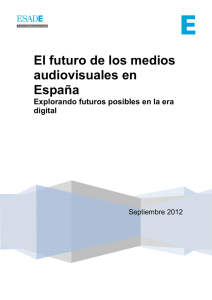 Informe final septiembre 2012 El futuro de la TV
