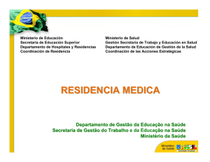 Residencias Médicas en Brasil