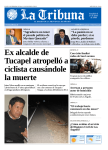 Ex alcalde de Tucapel atropelló a ciclista causándole la