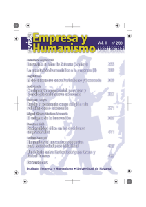 Revista Empresa y Humanismo Vol. II Número 2/00