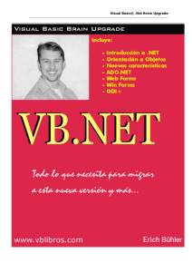 Visual Basic© .Net Brain Upgrade