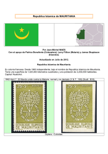 Republica Islamica de MAURITANIA - Bio
