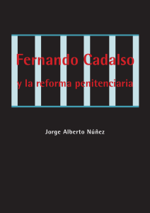 Fernando Cadalso y la reforma penitenciaria en España - e