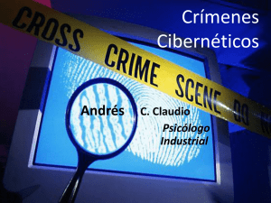Crimenes Ciberneticos - Portal de la Rama Judicial