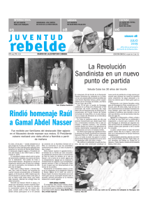 Rindió homenaje Raúl a Gamal Abdel Nasser