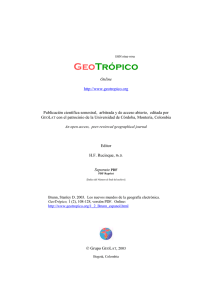 PDF - GeoTropico