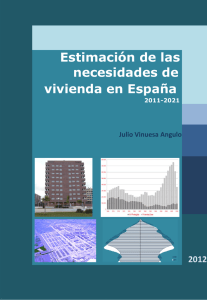Estimación de las necesidades de vivienda en España, 2011-2012