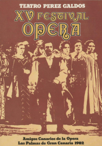 XV Festival &Oacute;pera 1982