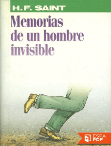 Memorias de un hombre invisible