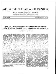 acta geologica hispanica