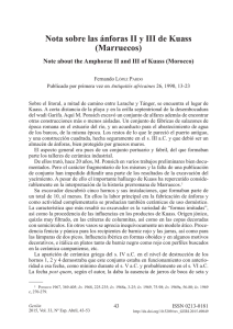 Nota sobre las ánforas II y III de Kuass (Marruecos)