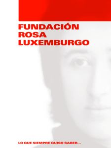 Fundación Rosa Luxemburgo - Rosa-Luxemburg
