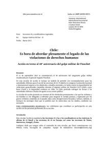 Chile - Centro de Documentación de Amnistía Internacional