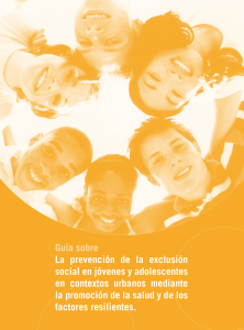 Guia sobre La prevención de la exclusión social en jóvenes y