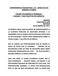 Texto de la conferencia - Academia Mexicana de Auditoría Integral y