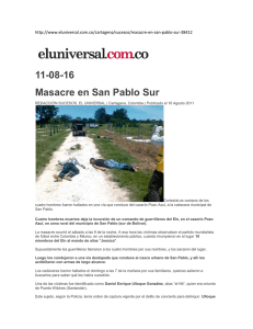 11-08-16 Masacre en San Pablo Sur