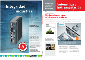 Ciberseguridad - Autom&aacute;tica e Instrumentaci&oacute;n