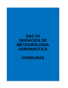 RAC 03 Servicios de Meteorologia Aeronautica