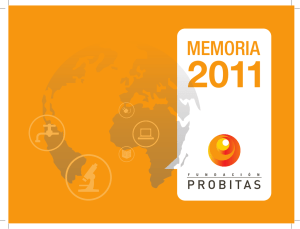 memoria - Fundación Probitas