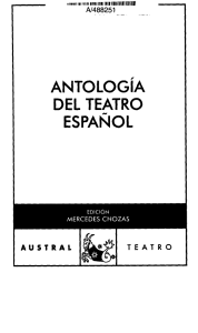 antología del teatro español