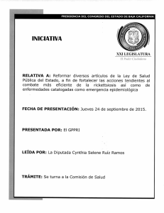 INICIATIVA - Congreso del Estado de Baja California