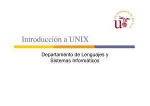 Diapositiva 1 - Departamento de Lenguajes y Sistemas Informáticos