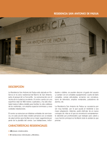 Descargue el PDF de la Residencia San Antonio de Padua