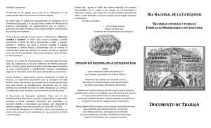 documento de trabajo - Iglesia Católica Conferencia Episcopal del
