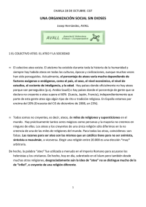 Segunda parte. - Associació Valenciana d`Ateus i Lliurepensadors
