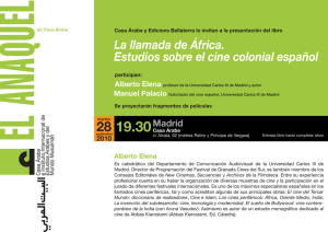 La llamada de África. Estudios sobre el cine colonial español