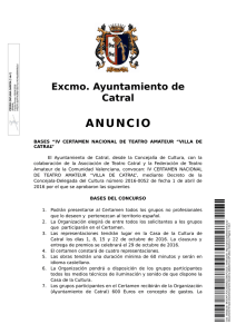 anuncio - Ayuntamiento de Catral