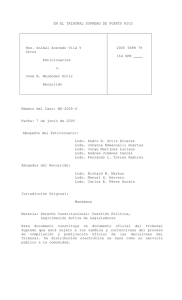 2005 TSPR 79 - Portal de la Rama Judicial