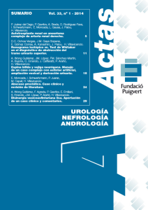 Revista Actas de la Fundació Puigvert, Enero 2014