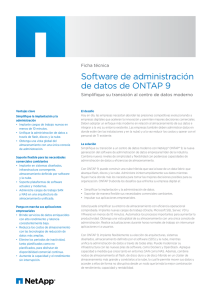 ONTAP 9 Data Management Software
