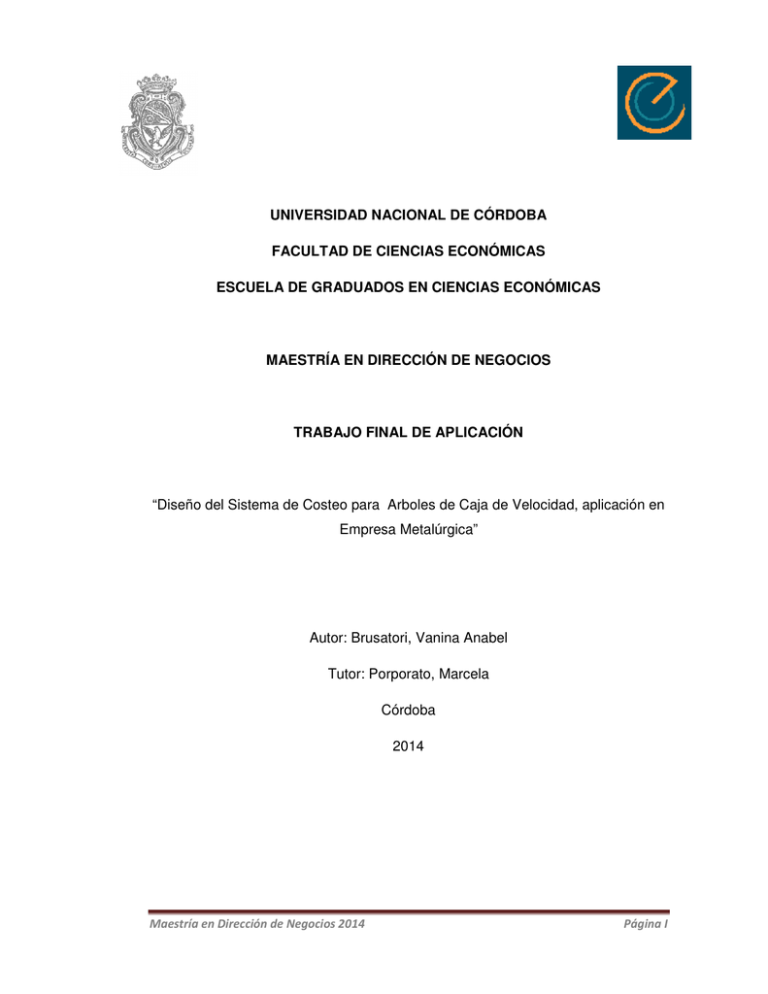 universidad nacional de córdoba facultad de ciencias