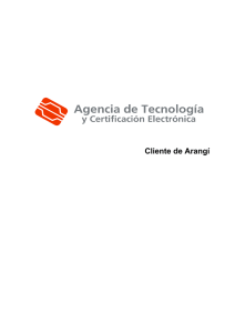Tabla de Contenido - Agencia de Tecnología y Certificación