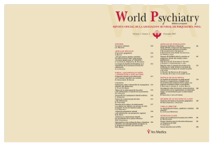 revista oficial de la asociación mundial de psiquiatría (wpa)
